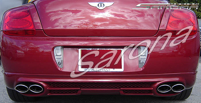 Custom Bentley GTC Rear Add-on  Coupe Rear Add-on Lip (2004 - 2008) - $980.00 (Part #BT-002-RA)